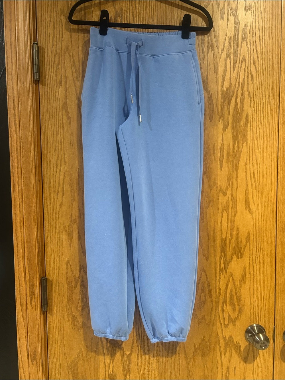 SPANX Light Blue Elastic-Waist Lounge Pants